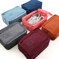 Portable Travel Shoes Storage Pouch Lightweight Zipper Organizer