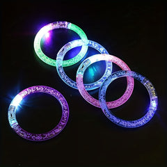 Colorful Acrylic Luminous Bracelets, Ideal for Parties & Concerts