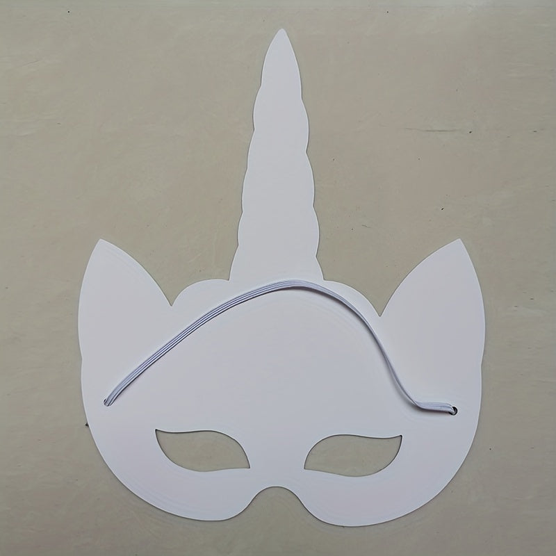 12pcs Unicorn Party Masks for Kids and Adults