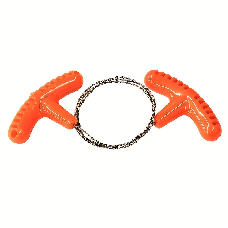 Portable Steel Wire Saw for Camping and Emergencies Lightweight Survival Tool