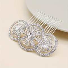 Bridal Rhinestone Hair Comb Head Jewelry for Wedding