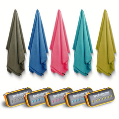 Nano Microfiber Towel With Storage Box Quick Drying Sport Towel
