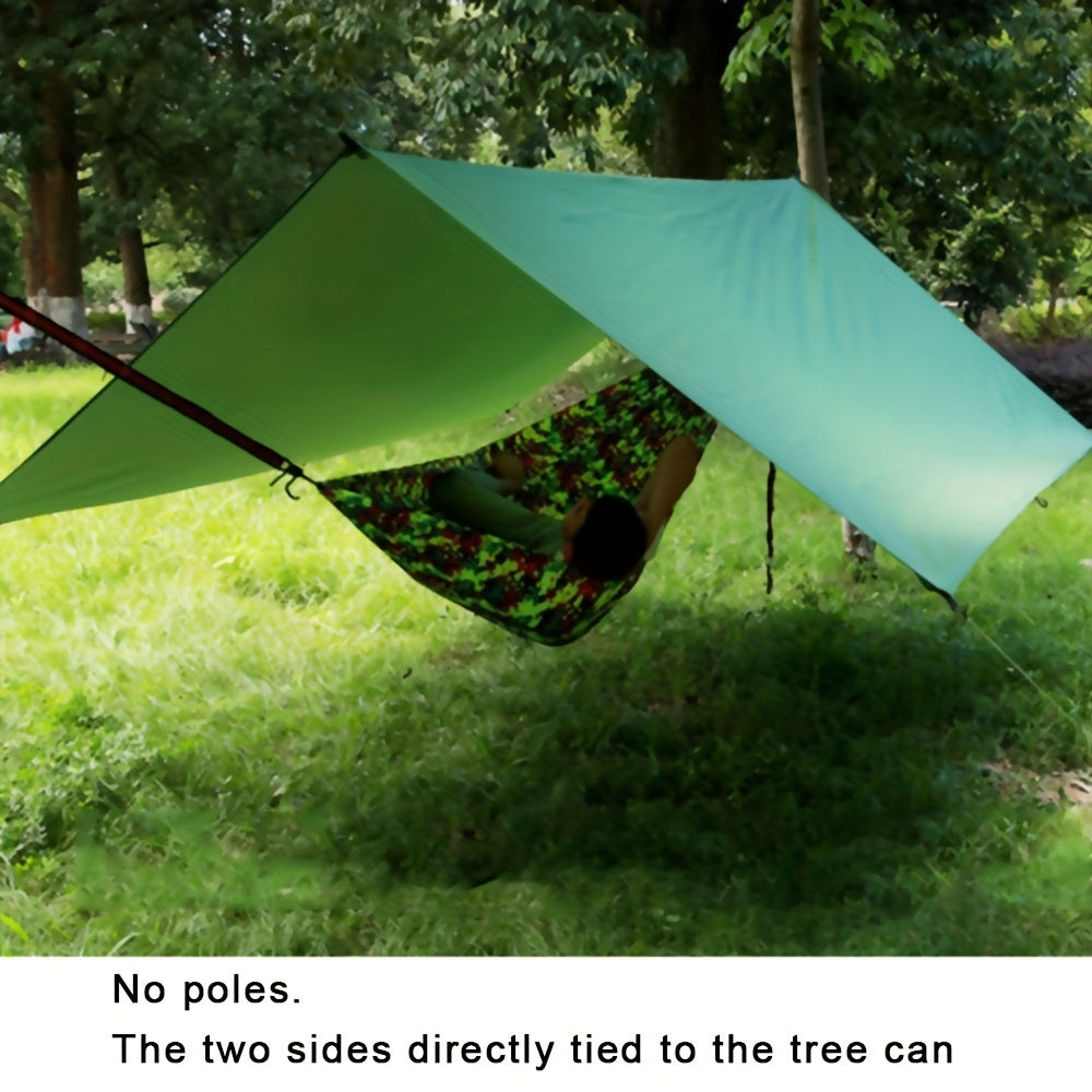 Waterproof Camping Tarp 300x300cm with Carrying Bag