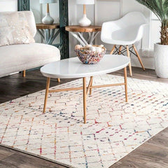 Moroccan Ethnic Style Carpet For Bedroom Living Room