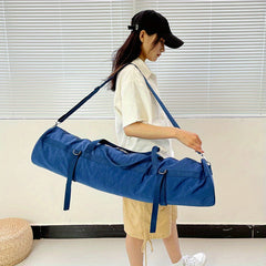 Waterproof Oxford Yoga Mat Carry Bag with Shoulder Strap - Yoga Accessories