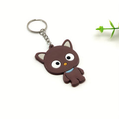 Cute 3D Animal Keychain for Backpacks Purses Keys