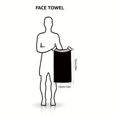 3pcs Leaf Embroidered Hand Towel Soft Absorbent Face Towel For Bathroom