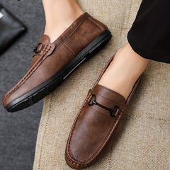 Men's Horsebit Loafers Comfy and Non Slip Smart Casual Shoes