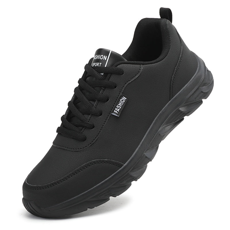 Men's PVC Lightweight Casual Lace Up Sneakers for Outdoor Spring/Summer