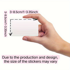 65pcs Girl Outfit Sticker Modern Girl Wear Doodle Waterproof Sticker