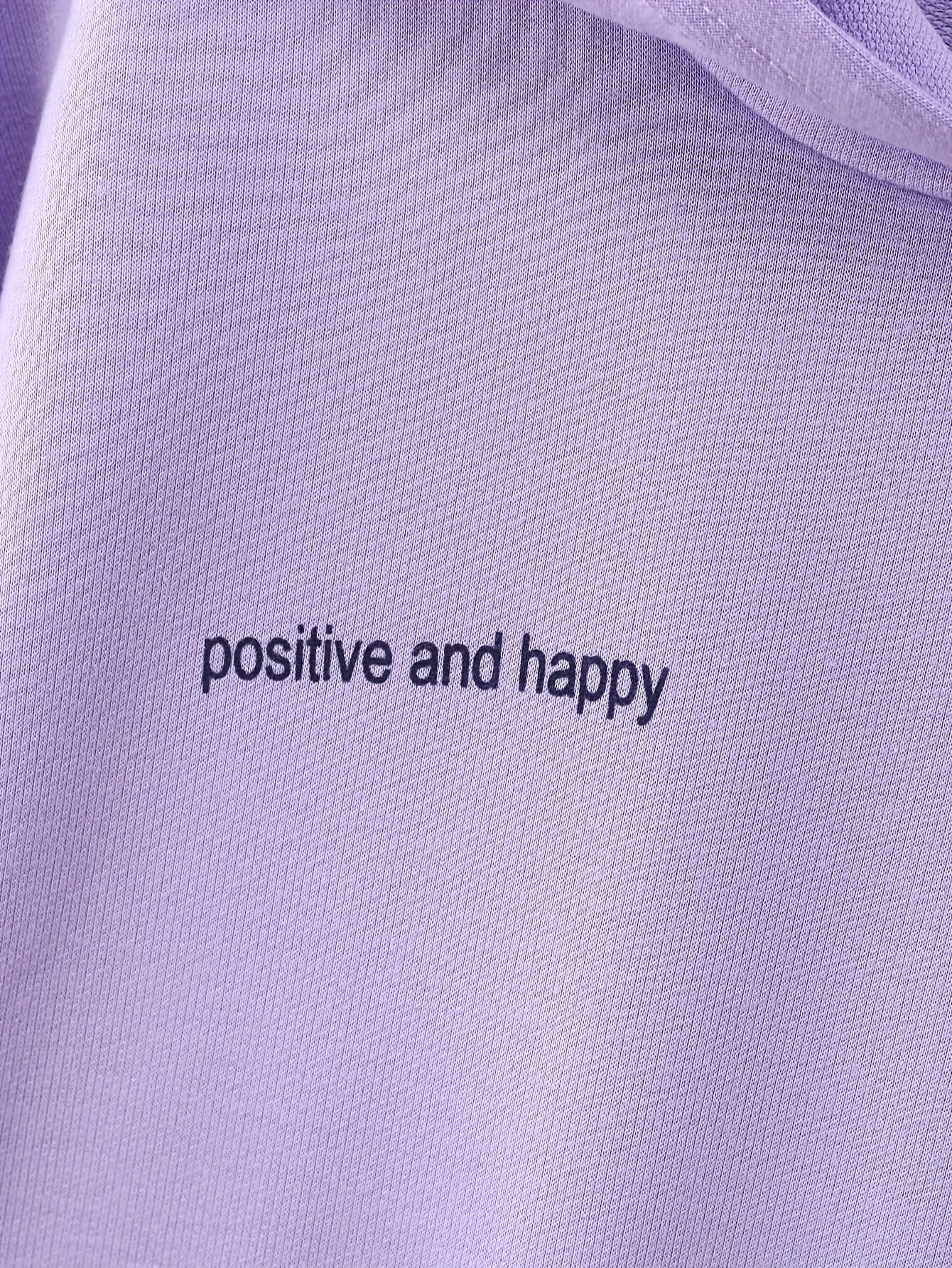 Girl's Positive & Happy 2pcs Hoodie & Sweatpants Set for Spring Fall
