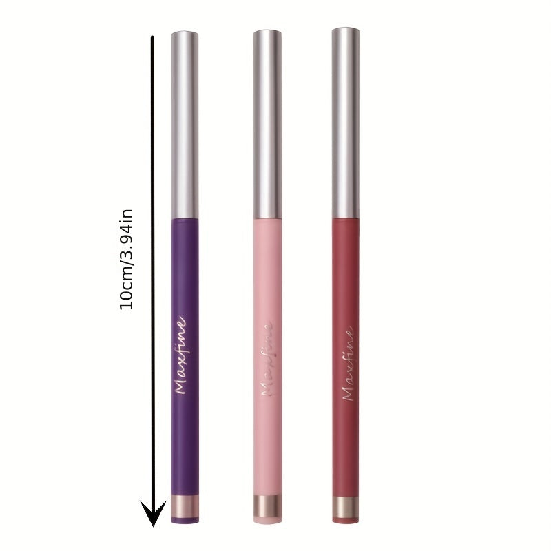 Colorful Eyeliner Gel Pen Smudge Proof Waterproof Pen 3 Colors