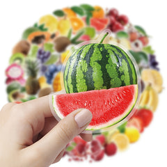 50pcs Blueberry Fruit Stickers for DIY Projects Scrapbooking & More