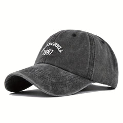 Casual Sunscreen Embroidered Baseball Cap Retro Sun Visor Hat