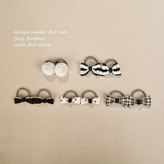 10pcs Bow Hair Ties for Girls