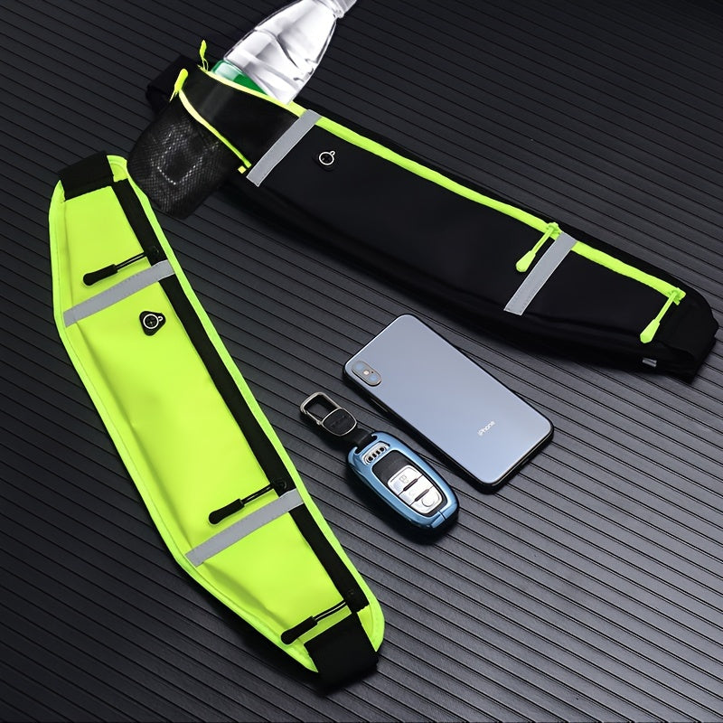 Reflective Running Fanny Pack Waist Bag for Hiking Cycling Workout