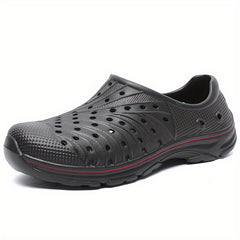 Men's Lightweight Comfy Clogs Hollow Out Non Slip Garden Shoes Summer