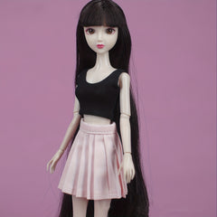 1pc 1 6 BJD Doll Red And Pink Short Skirts For 23 Dolls
