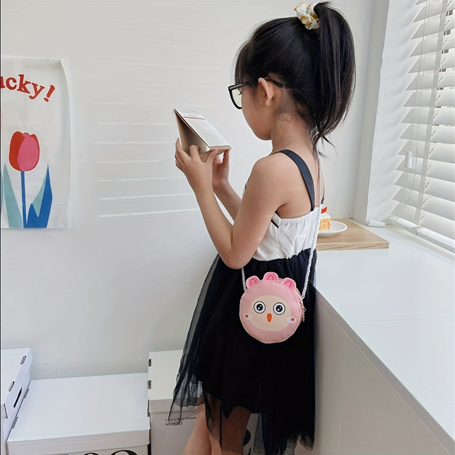 Kids Cartoon Crossbody Bag with Coin Purse
