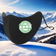 Windproof Zip Tie Technician 3D Knit Fabric Face Mask
