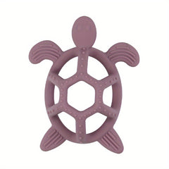BPA-Free Turtle Teether for 3M, Soothe Teething Pain