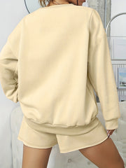 Halloween Outfit Women's 2 Piece Set Sweatshirt & Shorts