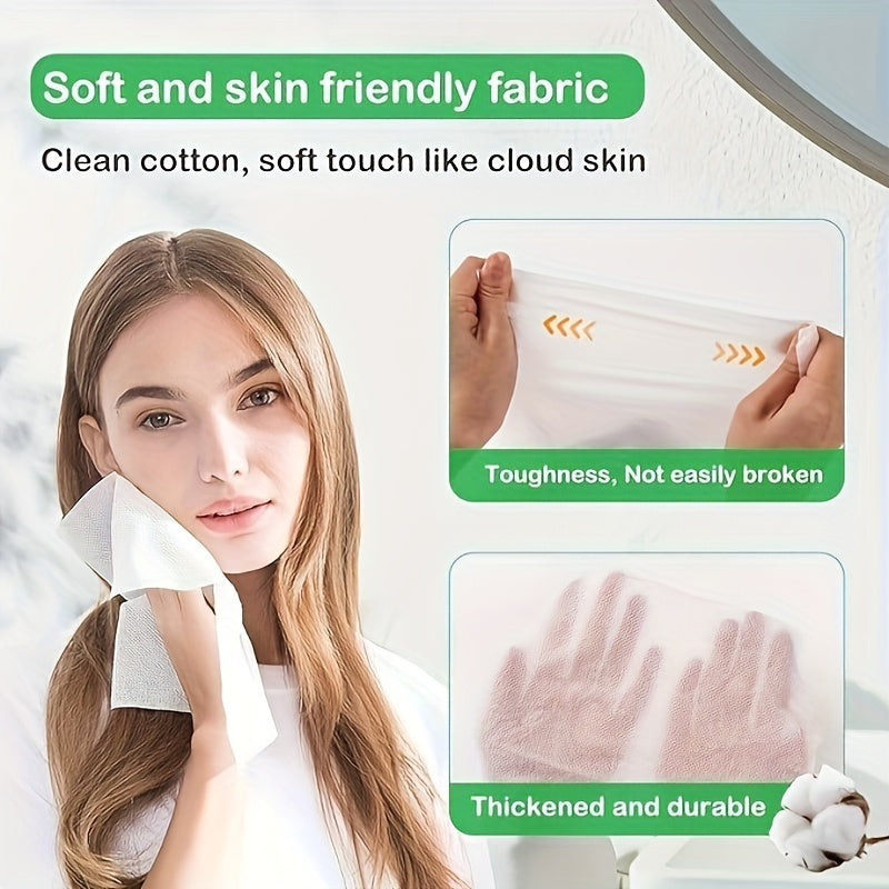 Portable Disposable Face Towels 100pcs Camping Fitness Travel Compressed Towel
