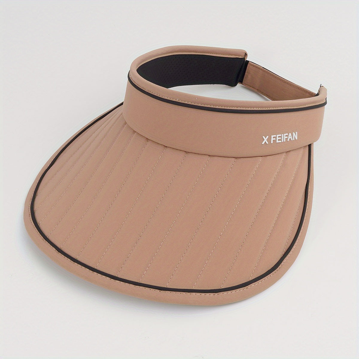 Wide Brim Ponytail Visor Hat UV Protection Sun Hat