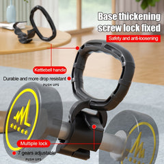 Multifunctional Kettlebell Handle for Strength Training