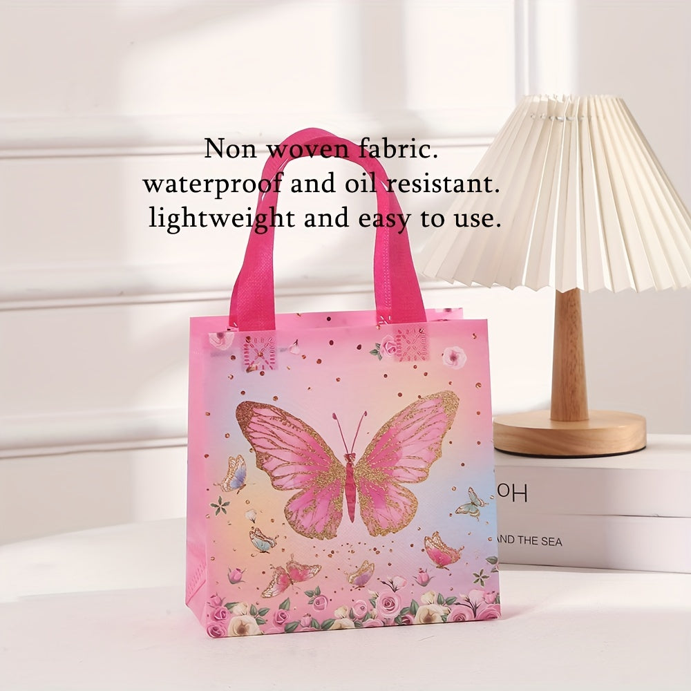 Butterfly Pattern Gift Packaging Bag Wedding Birthday Wrapping