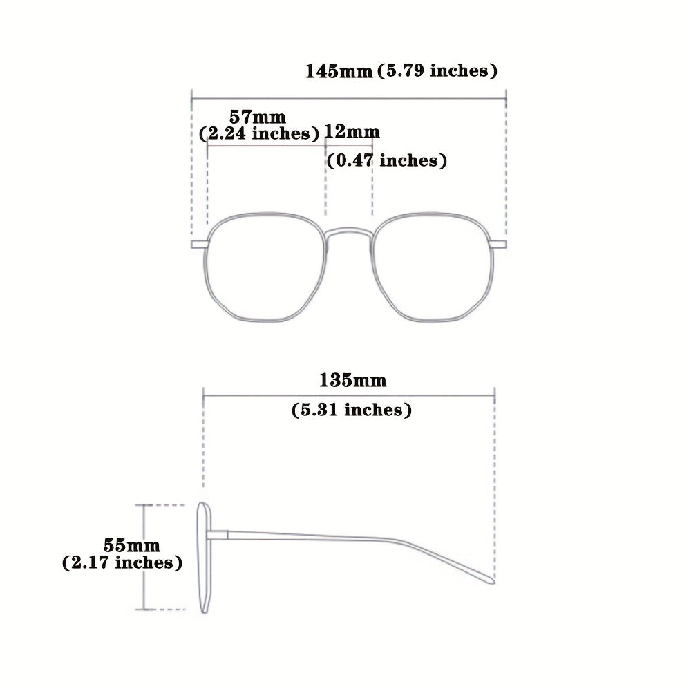 Men's UV400 Pilot Sunglasses Driving Sun Glasses Vintage Style