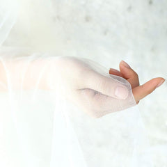French Bridal Veil Cathedral Length Wedding Veil 299 Blonde