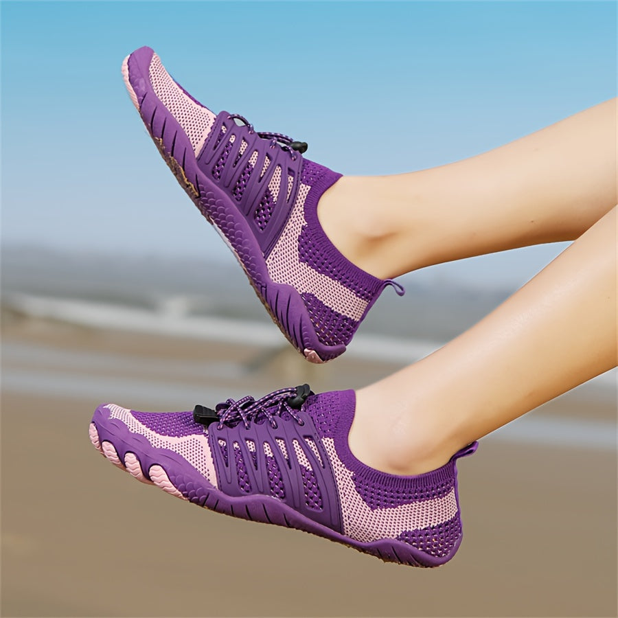 Women's Mesh Breathable Water Shoes Quick Drying Anti cut Beach Shoes