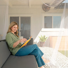 Durable Canopy Mosquito Net for Double to King Size Beds & Camping