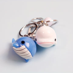 Creative Dolphin Whale Keychain Pendant Bell Pendant Girl Bag Pendant