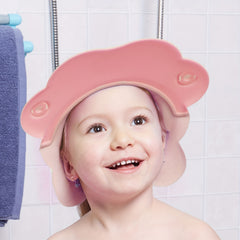 Kids Shampoo Cap with Eye & Ear Protection Adjustable for Ages 0-12