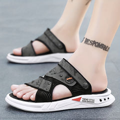 Men's Slip on Sandals Casual Open Toe Outdoor Beach Shoes