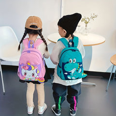 Kids Lightweight Backpack Unicorn Dinosaur Kindergarten School Gift