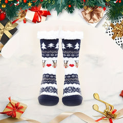 Plush Warm Socks Thickened Soft Slipper Socks Cozy Sleep Socks