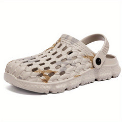 Men's Closed Toe Water Clogs Sandals Soft Sole