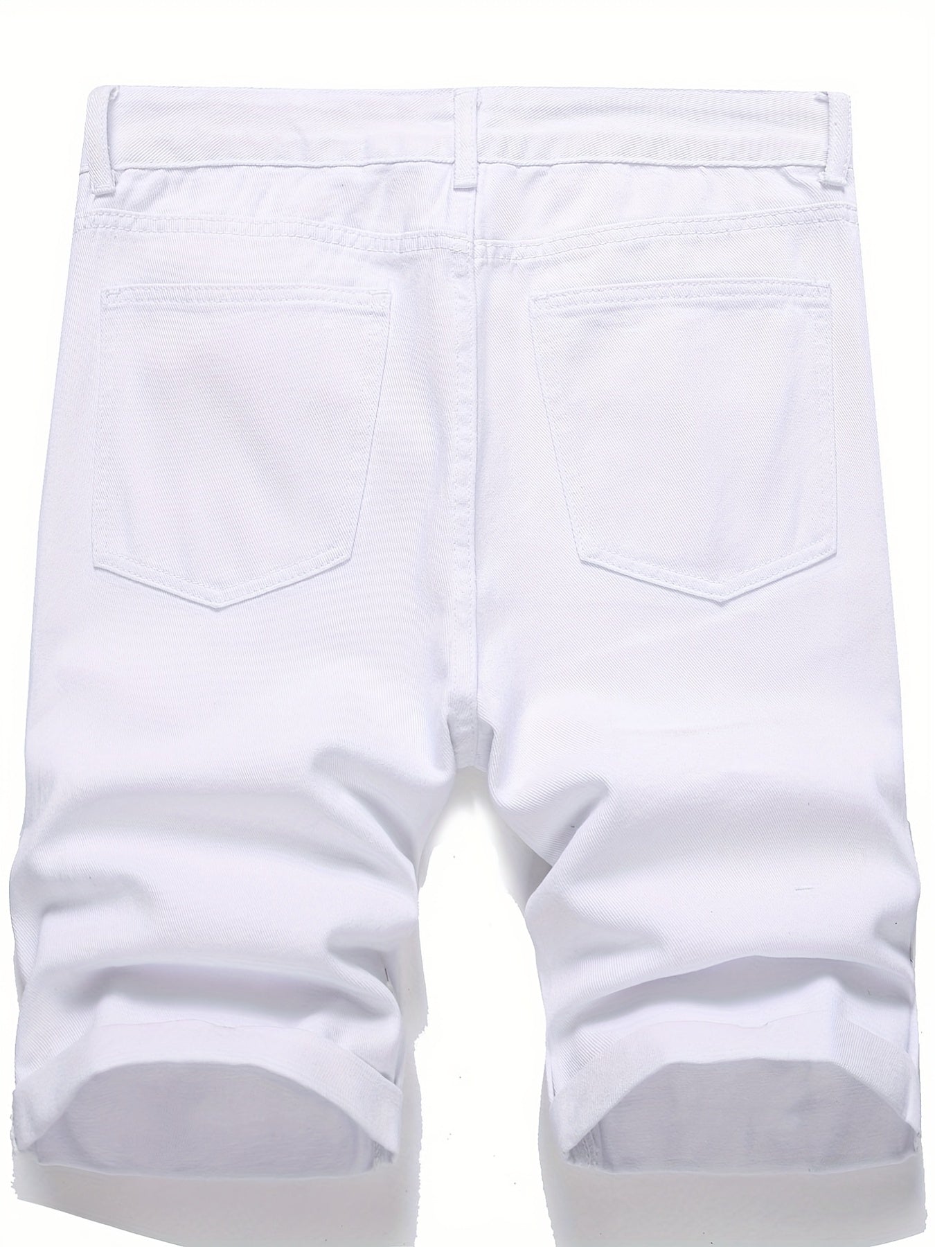 Men's Classic Cotton Denim Shorts for Summer