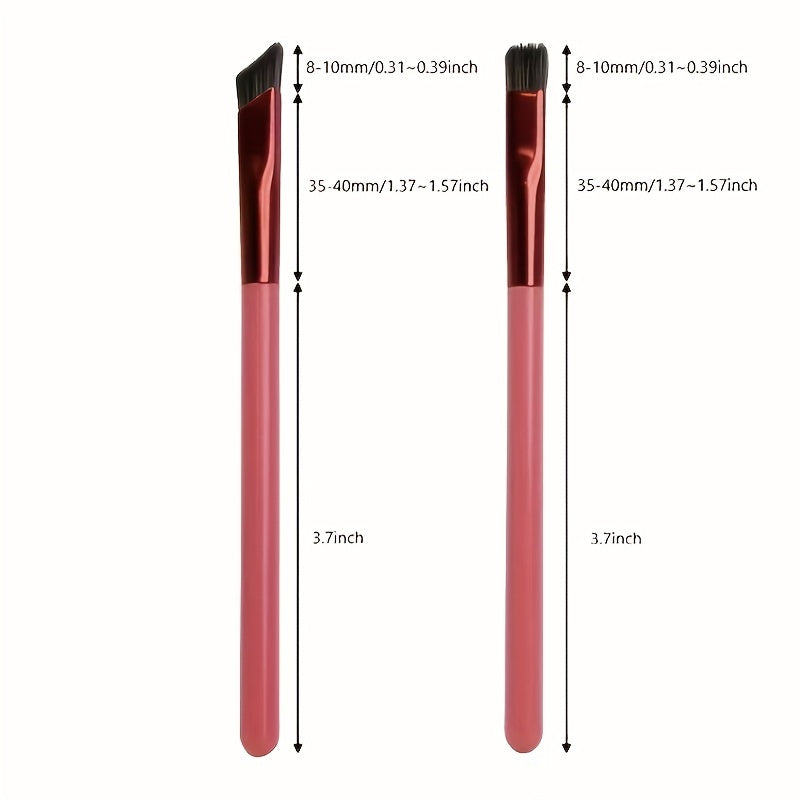 5pcs Makeup Brush Eyebrow Brush Tool Angled Concealer For Eyebrows