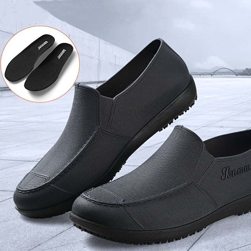 Men's Waterproof Non-slip Rain Shoes for Outdoor Work