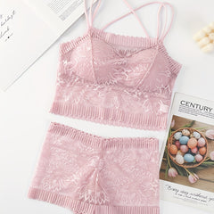 Girls Lace 2pcs Set Wireless Hot Underwear For 14 20 Y