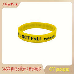 Inspirational Silicone Bracelet - Team Belief Wrist Strap