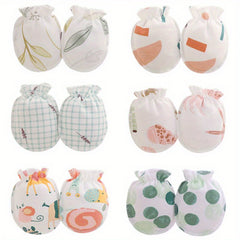 Newborn Cartoon Mittens for Baby Girls and Boys