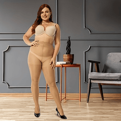 Casual Stockings Women's Plus Control Top Footed Tights