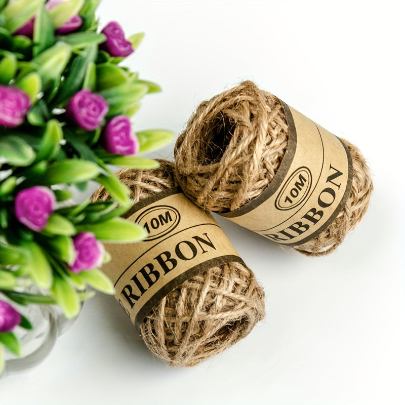 24 Rolls 3-strand DIY Braided Decorative Cord Ribbon Craft Supplies