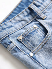 Christmas Special Slim Fit Ripped Denim Jeans