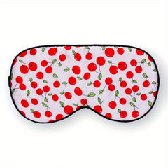 Plant Flower Pattern Eye Mask Blackout Blindfold Breathable Sleep Eye Mask